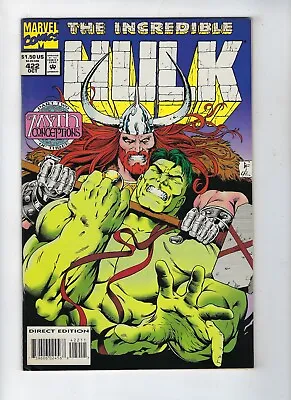 Buy Incredible Hulk # 422 Marvel Comics Myth Conceptions Part 2 Oct 1994 FN+ • 3.45£