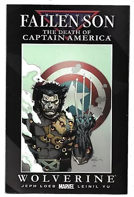 Buy Fallen Son The Death Of Captain America #1 Wolverine FN/VFN (2007) Marvel Comics • 3.25£