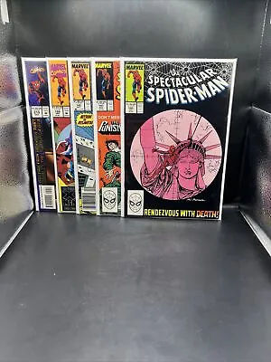 Buy The Spectacular Spider-Man 140 141 142 199 & 219 Lot Of 5 Marvel Comics. (A38) • 12.61£