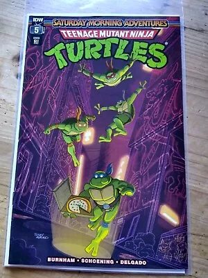 Buy IDW Teenage Mutant Ninja Turtles Saturday Morning Adventures 5 RI 1:10 Variant • 12.99£