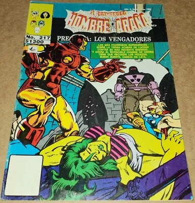 Buy Rare HTF Avengers 326 MX 1st App Rage Key Hombre Araña 217 Vintage Variant 1990 • 12.61£