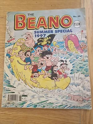 Buy The Beano 1997 Summer Special Comic Dennis Menace, Minnie Minx, Billy Whizz Etc • 2.70£