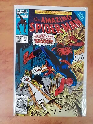 Buy THE AMAZING SPIDER-MAN #364 (1992) Shocker • 8£