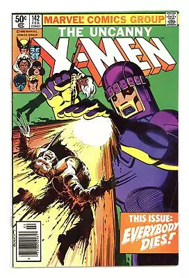 Buy Uncanny X-Men #142N Newsstand Variant VG+ 4.5 1981 • 53.22£
