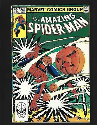 Buy Amazing Spider-Man #244 FN Romita 3rd Hobgoblin Felicia Hardy (Black Cat) MJ • 11.99£