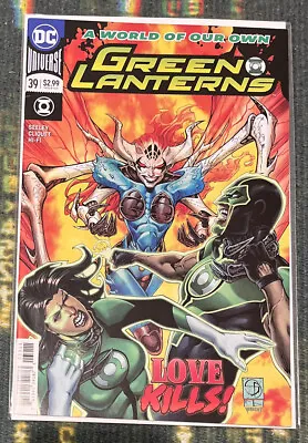 Buy Green Lanterns #39 DC Comics 2017 Sent In A Cardboard Mailer • 3.99£