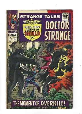 Buy Strange Tales #151 1st JIM STERANKO Art For Marvel, DR. Strange, 5.0 VG/FN, 1965 • 31.97£