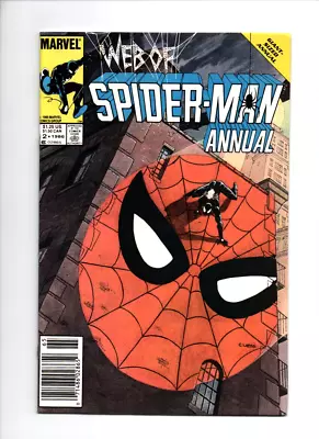 Buy Web Of Spider-man Annual #1 Vf 8.0 (09/86) Warlock, New Mutants Newsstand Ed • 6.37£