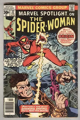 Buy Marvel Spotlight #32 February 1977 VG Origin, First Spider-Woman • 47.40£