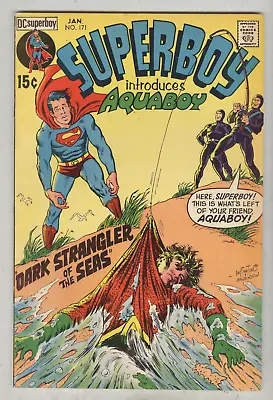 Buy Superboy #171 January 1971 FN First Aquaboy • 11.88£