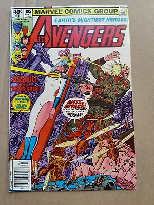Buy Avengers  #195 TASKMASTER Debut FN- Midgrade Marvel  • 11.87£