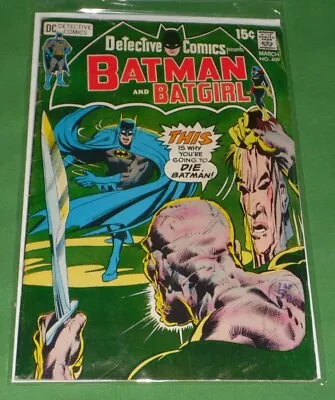 Buy Detective__ Comics __#409, __classic Batman &__ Frank Giagoia _ Cover Art, 1971. • 29.99£