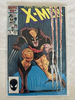 Buy The Uncanny X-Men #207 (Newsstand) (Marvel 1986) VF+ Condition • 11.09£