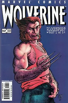 Buy Wolverine 167 168 173 175 177 And 182 VF. 6 Comic Lot.  Free Shipping. • 14.38£