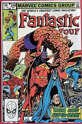 Buy Fantastic Four #249 (1982) Gladiator & Skrulls Appearance • 6.95£