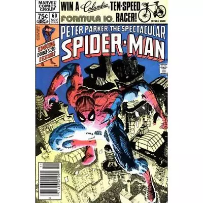 Buy Spectacular Spider-Man (1976 Series) #60 Newsstand In VF +. Marvel Comics [b{ • 11.41£