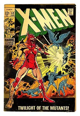 Buy Uncanny X-Men #52 GD 2.0 1969 • 24.54£