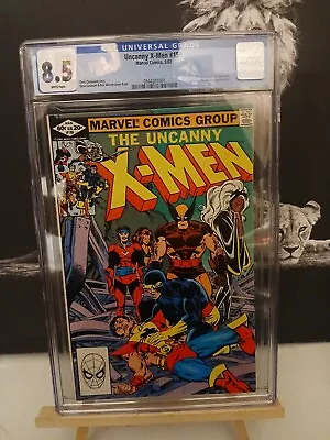 Buy 1982 Uncanny X-Men #155 CGC 8.5 1st Appearance Of The Brood • 48.21£