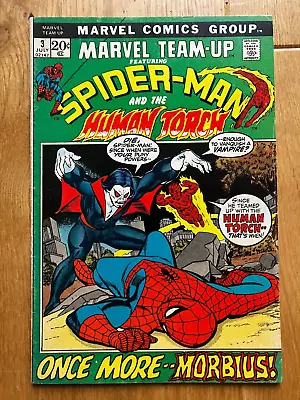 Buy 1972 MARVEL TEAM-UP #3 THIRD APPEARANCE OF MORBIUS Bronze Age F/VF • 17.99£