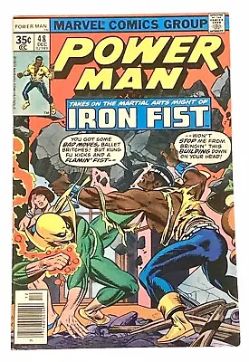 Buy POWER MAN #48 1977 8.0 VF 🔑 1st Team-Up Power Man & Iron Fist • 35.57£