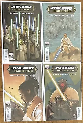 Buy Star Wars The High Republic Shadows Of Starlight #1,2,3,4 Marvel Set • 15.80£