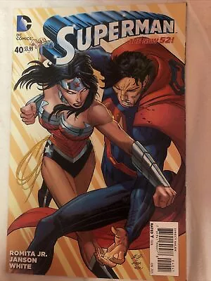 Buy Superman #40 New 52 1:100 Romita Jr Variant • 30£