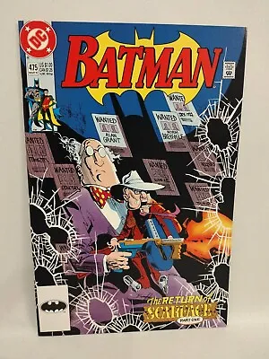 Buy Batman #475 (1992) DC Comic Key Issue 1st Rene Montoya NM • 11.85£