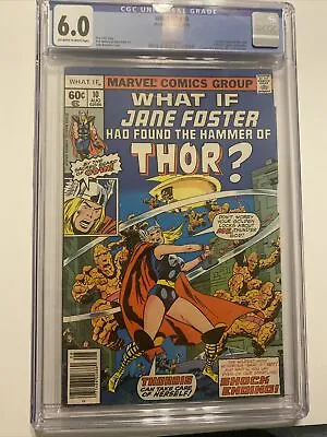 Buy What If? #10 Marvel CGC 6.0 1st App Jane Foster As Thor 1978 • 59.75£