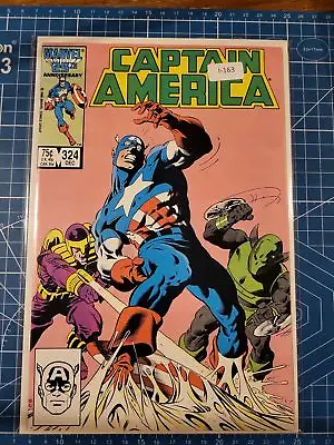 Buy Captain America #324 Vol. 1 7.0+ Marvel Comic Book I-163 • 4£