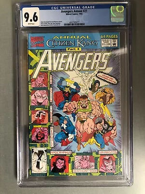 Buy Avengers Annual #21 CGC 9.6 1st Appearance Victor Timely Kang Part 4 4247165017 • 35.53£