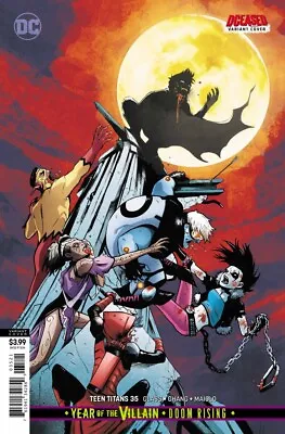 Buy Teen Titans #35 (NM)`19 Glass/ Chang  (Cover B) • 3.49£