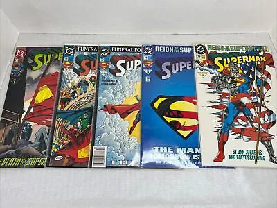 Buy Lot Of 5 Superman Comic Books Issues 75, 76, 77, 78, 79 1993 DC • 22.23£