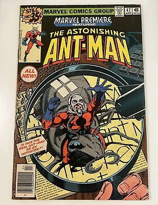 Buy Marvel Premiere #47 Newsstand - 1st Scott Lang As Ant-Man • 56.21£