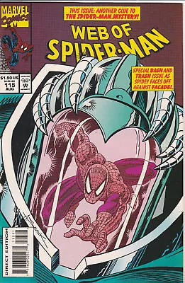 Buy Web Of Spider-Man #115 Vol. 1 (1985-1998, 2012)Marvel Comics,Direct • 2.08£