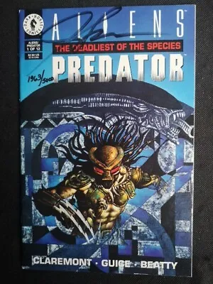 Buy Aliens V Predator Deadliest 1 Signed Ltd 1963 Of 5000 Jackson Guice Dark Horse • 10£