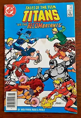 Buy Tales Of The Teen Titans #48 (December 1984 DC Comics) Recombats • 3.94£