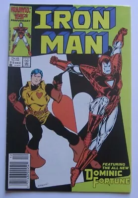 Buy Iron Man #213 Marvel Comics (1986) • 9.28£