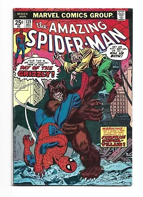 Buy Amazing Spider-man #139, VG/FN 5.0; 1st Appearance Grizzly; MVS Intact • 15.59£