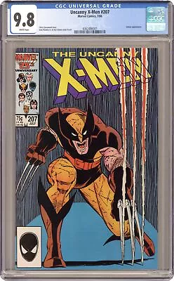 Buy Uncanny X-Men #207D CGC 9.8 1986 4362486001 • 179.89£