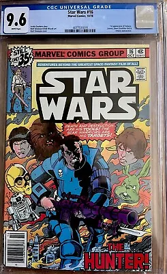 Buy Cgc Star Wars #16  1st News Stand 9.6 1978 • 300£