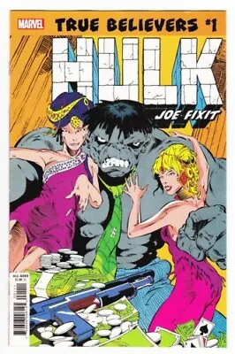 Buy Incredible Hulk #347 Reprint Marvel Comics True Believers #1 Joe Fixit Gray Hulk • 4.74£