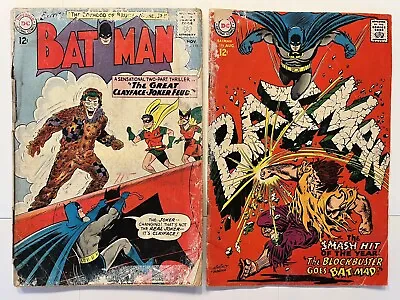 Buy Batman #159, #194 Joker Cover And Appearance! DC Comics 1963 • 23.70£