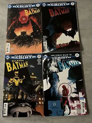 Buy DC COMICS All Star Batman #1,2,3,10  (2016) Declan Shalvey Variant Covers • 10£