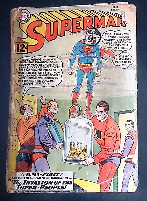 Buy Superman #158 Silver Age DC Comics Fr • 0.01£