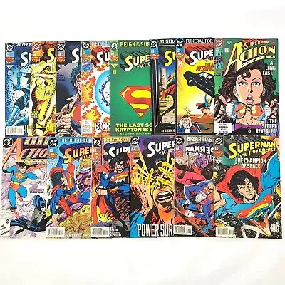 Buy Action Comics #662 685-687 692-694 696-699 701 + Annual DC Comic Book Lot Of 14 • 12.17£