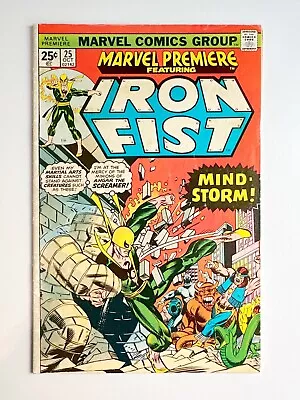 Buy Marvel Premiere #25 (1975) Iron Fist 1st John Byrne Art Final Issue 1st Print • 23.71£