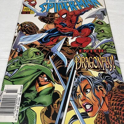 Buy Amazing Spider-Man #421 NEWSSTAND (1997) KEY 1st Dragonfly The Hand Mid Grade • 8.41£