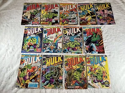 Buy Incredible Hulk #197 Hulk Vs Man-Thing! + #183-186, 188-193, 198, 199 Marvel • 39.52£