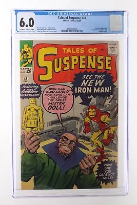 Buy Tales Of Suspense #48 - Marvel Comics 1963 CGC 6.0 New Iron Man Armor • 359.47£