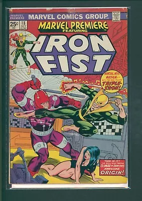 Buy Marvel Premiere #18 1974 Iron Fist! • 11.53£